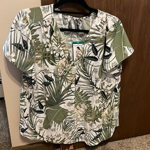NWT Hilary Radley short sleeve blouse